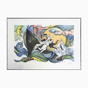 Ermanno Laia, Untitled, Lithograph, 1990