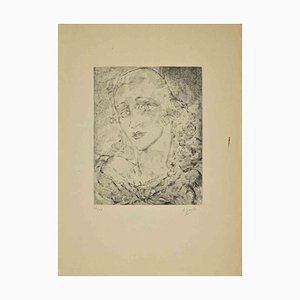 Arthure Greuell, Ninetta, Etching, Mid-20th Century