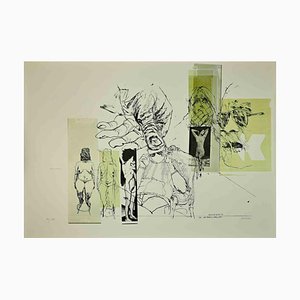 Sergio Barletta, Eros et Thanatos, Eau-forte, 1970s