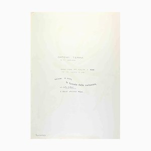 Ennio Pouchard, Give Me the Earth, Screenprint, 1970s