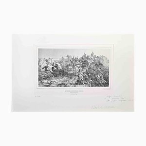 Auguste Raffet, To Us Second Light, Lithograph, Late 19th Century