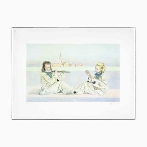 Romano Parmeggiani, Untitled, Lithograph, 1980