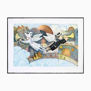 Ermanno Laia, Untitled, Lithograph, 1990