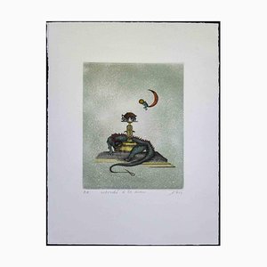 Ossi Czinner, Zodiaco: Cancro, Lithograph, 1980