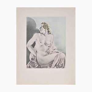 Umberto Brunelleschi, Nude, Lithograph, 1930s