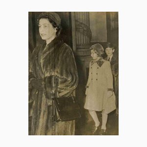 Associated Press Photograph, Queen Elizabeth mit Prinzessin Anne und Prinz Charles