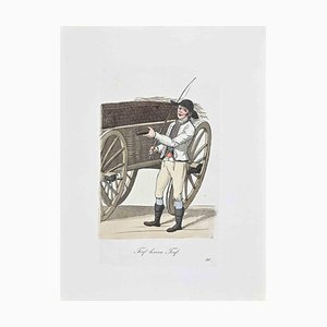 Christoph Suhr, Torf Harrn Torf, Etching, 1808