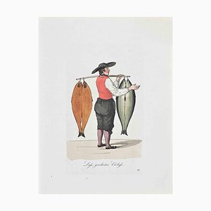 Christoph Suhr, Lafs, Gerokerten Elvlafs, Acquaforte, 1808