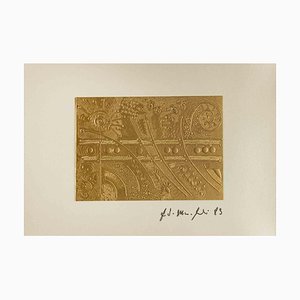 Fausto Maria Franchi, Abstract Composition, Etching, 1983