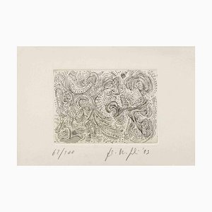 Fausto Maria Franchi, Abstract Composition, Etching, 2003