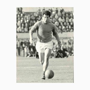 Keystone Photographer, Portrait of Omar Sivori, Vintage Photograph, 1968