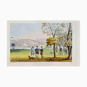 Joseph Banks, The Crow Wood, Radierung, 1837