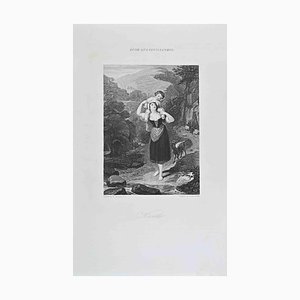 Charles Theodosius Heath, Nivette, Etching, Mid 19th Century