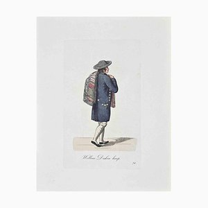 Christoph Suhr, Wollene Decken Koop, Etching, 1808