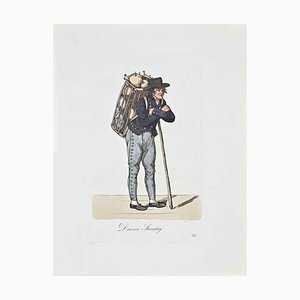 Christoph Suhr, Dresner Steentug, grabado, 1808