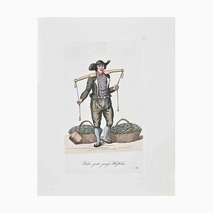 Christoph Suhr, Boh Grote Junge Hopbohn, Etching, 1808