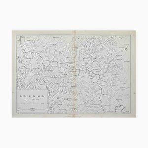 Battle of Saarbruck Lithograph by R. Walker, 1872