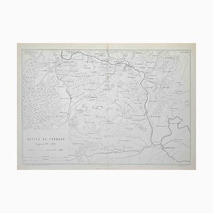 Battle of Forbach Lithograph by R. Walker, 1872