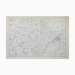 Battle of Vionville Lithograph by R. Walker, 1872
