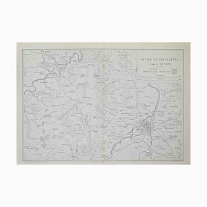 Battle of Gravelotte Lithograph by R. Walker, 1872