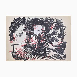 Lithographie Renato Cenni, Fonte, 1970s