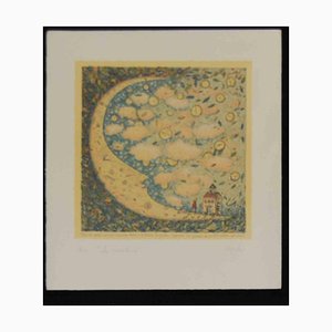 Lithographie, Cynthia Segato, La Curva Luna, 2000s