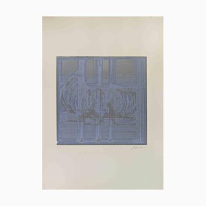 Salvatore Provino, Abstract Composition, Screen Print, 1970s