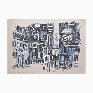 Lithographie Renato Cenni, Galvanisation, 1970s