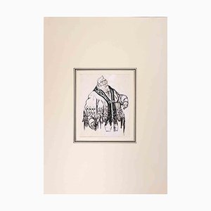 Gabriele Galantara, The Power, Drawing, Early 20th Century