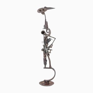 Wu De-Chun, Abstract Composition, Iron Sculpture, 1990s