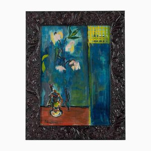 Sirio Pellegrini, Still Life, Oil Painting, 1968
