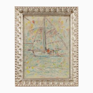 Sirio Pellegrini, Boat, Drawing, 1975