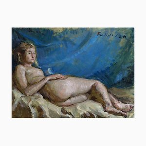Marco Fariello, Abbandono, Oil Painting, 2024