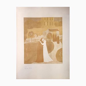 Maurice Denis, La Visitation à la Ville Montrouge, Litografía, 1896