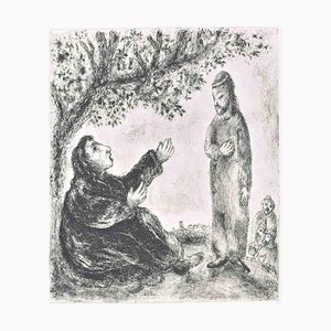 Marc Chagall, Deborah, the Prophetesse, Etching, 1956