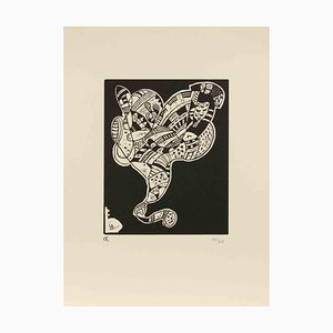 Después de Kandinsky, Gravure pour 10 Origine, Xilografía, Mid-Century