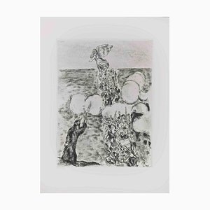Marc Chagall, Crossing of the Red Sea, Etching, 1956
