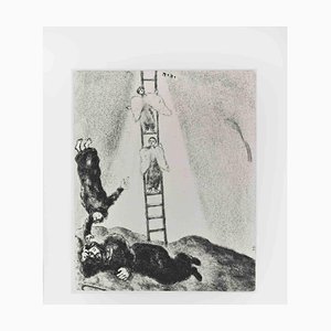 Marc Chagall, The Dream of Jacob, Radierung, 1956
