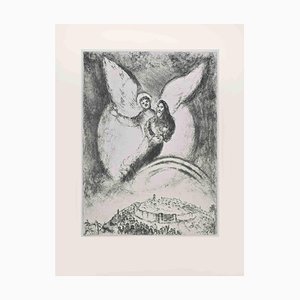Marc Chagall, Jerusalem Has Been Freed from Babylon.., Etching, 1956