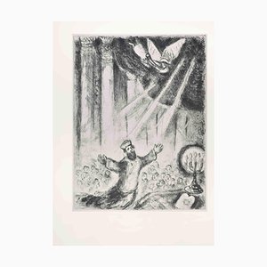 Marc Chagall, Solomon's Prayer, Etching, 1956