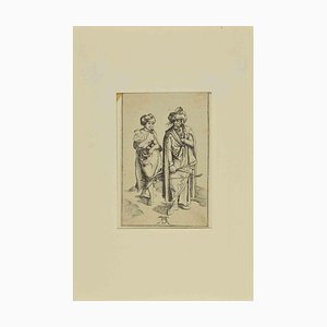 After Albrecht Durer, Figurative Scene, Etching, 18th Century