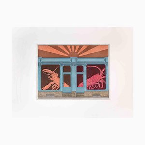 Fifo Stricker, House of the Rising Sun, Aquatint and Etching, 1985