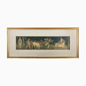 Nach Baldassarre Peruzzi, Neoklassizistische Szene, Lithographie, Anfang 20. Jh.