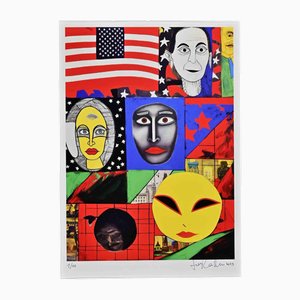 Mirko Tangherlini, Faces, Inkjet Print, 2023,