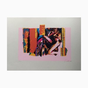 Nicola Simbari, Crazy Horse No.1, Screen Print, 1976
