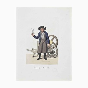 Christoph Suhr, Scherenschlip, Messerschilip, Etching, 1808