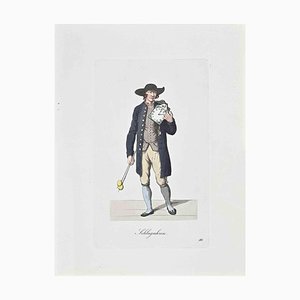 Christoph Suhr, Schlaguren, Acquaforte, 1808