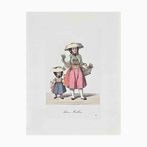 Christoph Suhr, Schone Maiblom, Etching, 1808
