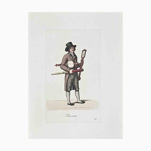 Christoph Suhr, Barometer, Etching, 1808