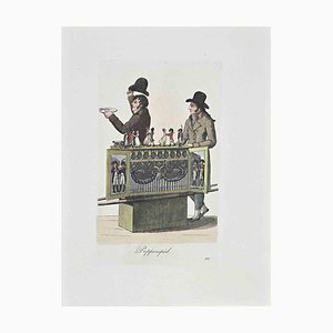 Christoph Suhr, Puppenspiel, Etching, 1808